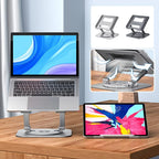 Laptop Stand Aluminum Alloy 360 Degree Rotating Bracket | High-Performance Tech Built for Modern, Busy, On-the-Go Lifestyles