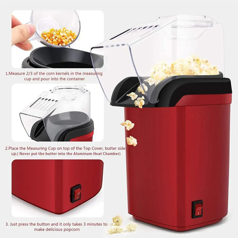 Automatic Popcorn Maker Machine | Style and Practicality Finally Together — The Modern Home Essential