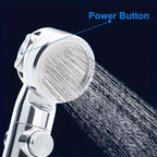 Portable USB Rechargeable Water Pump Shower Head | Intelligent Design Meets Reliable, Long-Lasting Everyday Performance