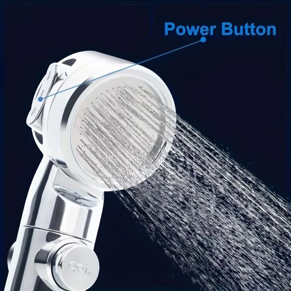 Portable USB Rechargeable Water Pump Shower Head | Intelligent Design Meets Reliable, Long-Lasting Everyday Performance