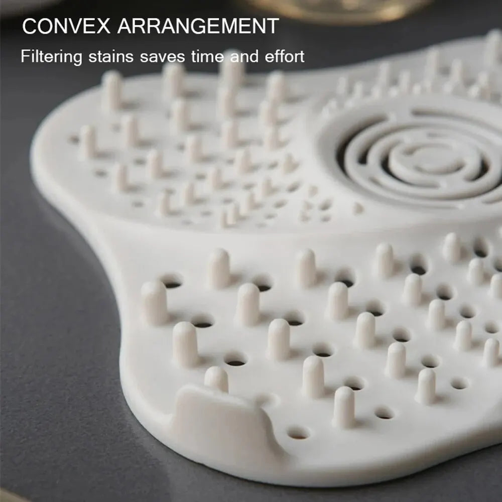 Spiral Shower Drain Hair Catcher | Anti-Clog Drain Protector for Bathrooms & Shower Trays