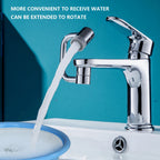 1080° Rotating Universal Faucet Extender | Multi-Spray Tap Attachment for Kitchen & Bathroom