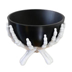 Gothic Skeleton Hands Halloween Candy Bowl | Bring the Magic of the Season into Your Home with This Beautiful Piece