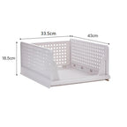 Stackable Plastic Drawer Closet Organiser | Modular Storage Drawers for Bedroom, Kitchen & Bathroom