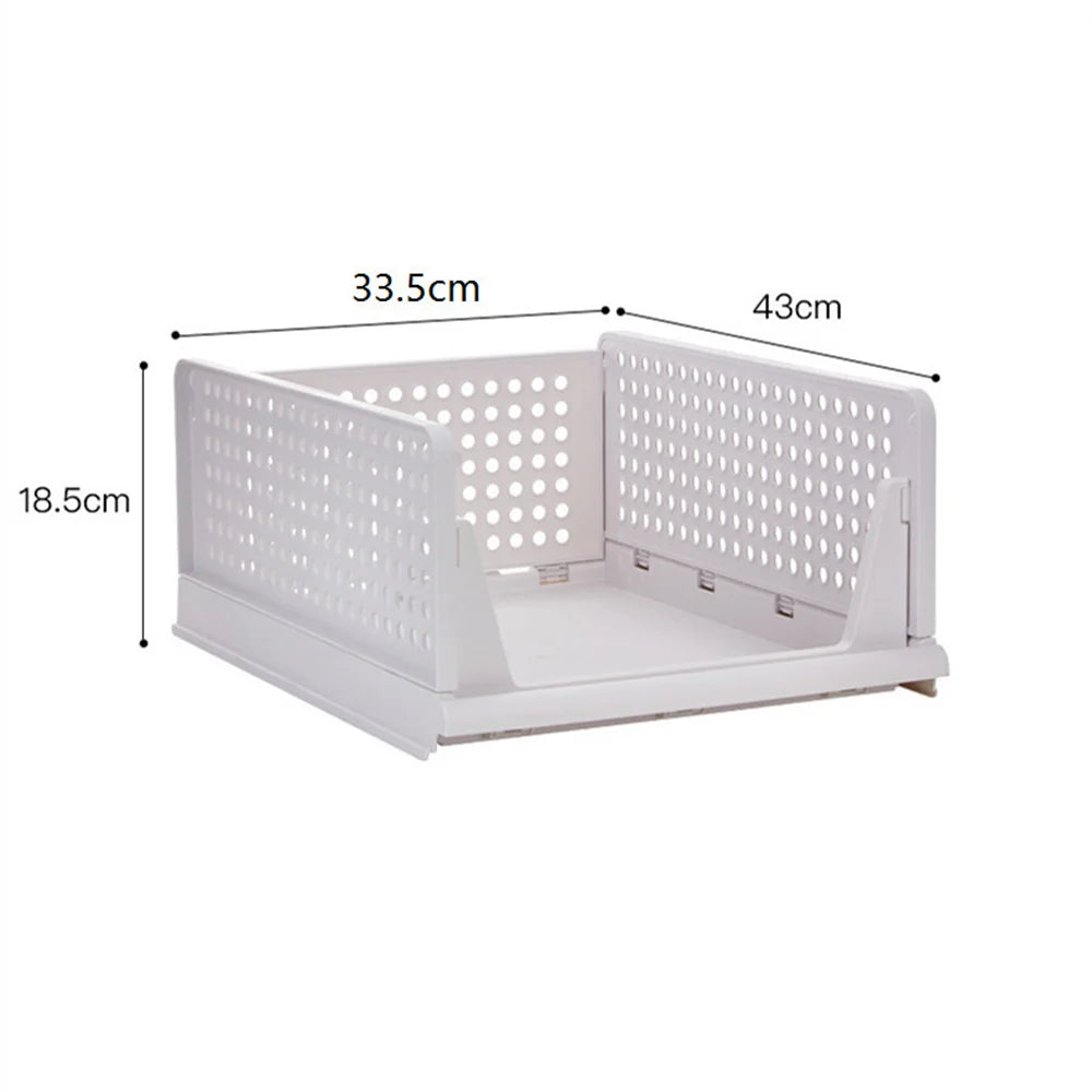 Stackable Plastic Drawer Closet Organiser | Modular Storage Drawers for Bedroom, Kitchen & Bathroom
