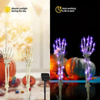 Halloween Skeleton Hand Solar Lights | The Perfect Seasonal Touch for Your Home — or as a Thoughtful Gift