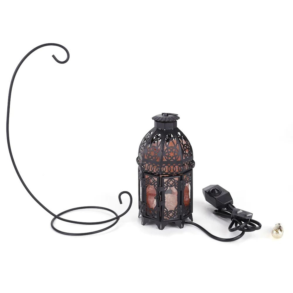 Vintage Iron Salt Rock Tabletop Lamp | Style and Practicality Finally Together — The Modern Home Essential