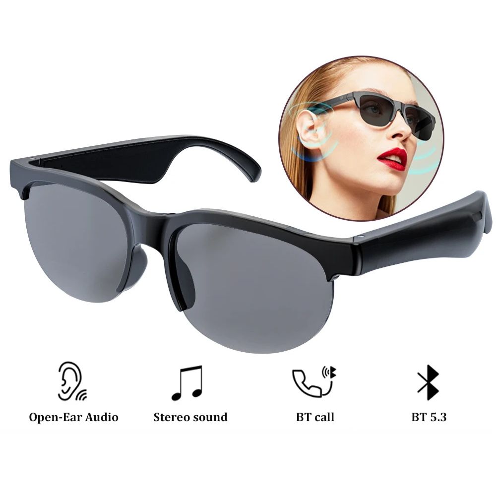 Smart Bluetooth Language Translation Earphone Glasses | Practical, Durable & Designed to Make Everyday Life Easier