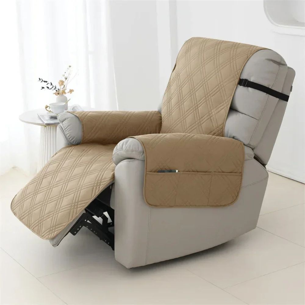 Waterproof Quilted Recliner Arm Chair Slip Cover | Practical, Beautiful & Built to Last — The Smart Choice for Any Home