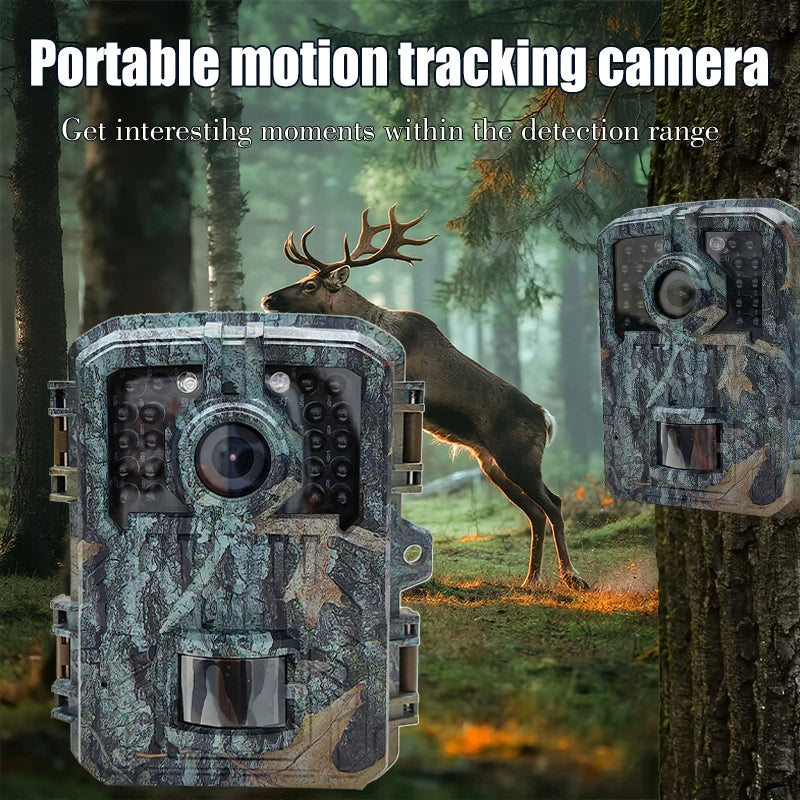 Mini 16MP Night Vision Trail Camera with PIR Motion Tracking | Intelligent Design Meets Reliable, Long-Lasting Everyday Performance