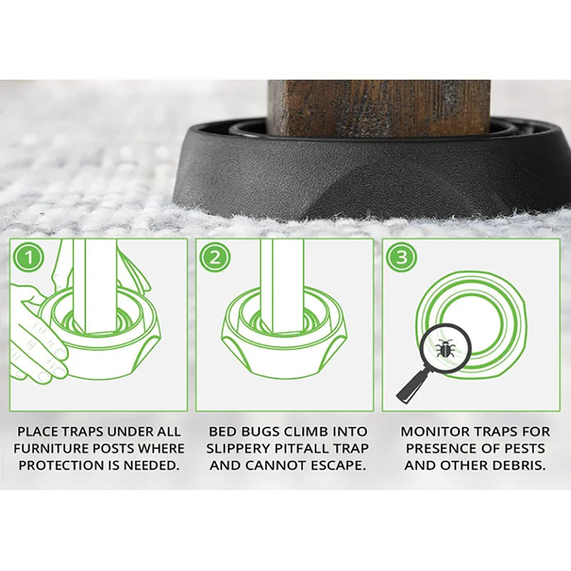 Plastic Bed Bug Trap and Catcher | Upgrade Your Home with This Thoughtfully Designed Everyday Essential