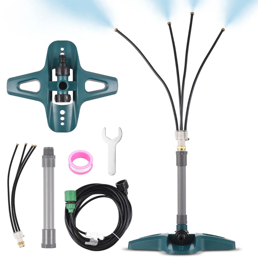 Freestanding Outdoor Home Patio Cooling Misting System | Easy-Care Garden Essential That Transforms Any Outdoor Space