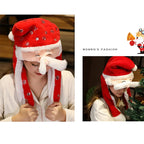 Plush Christmas Hat Party Accessory | Bring the Magic of the Season into Your Home with This Beautiful Piece