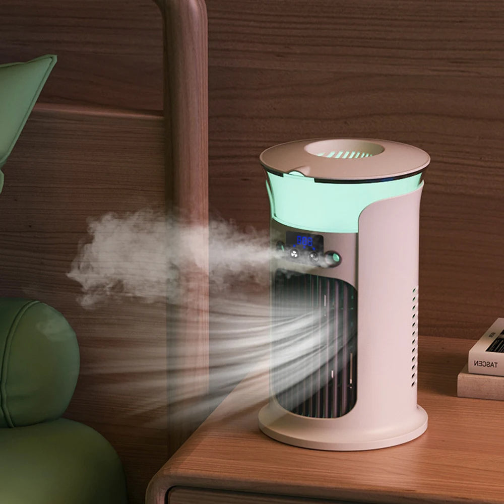 Mini Portable Air Conditioner | Deep-Conditioning Haircare for Soft, Healthy, Beautifully Glossy Hair