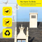 Outdoor Stainless Bird Repeller Spikes | Premium Outdoor Essential for Garden Lovers — Built to Last Outdoors