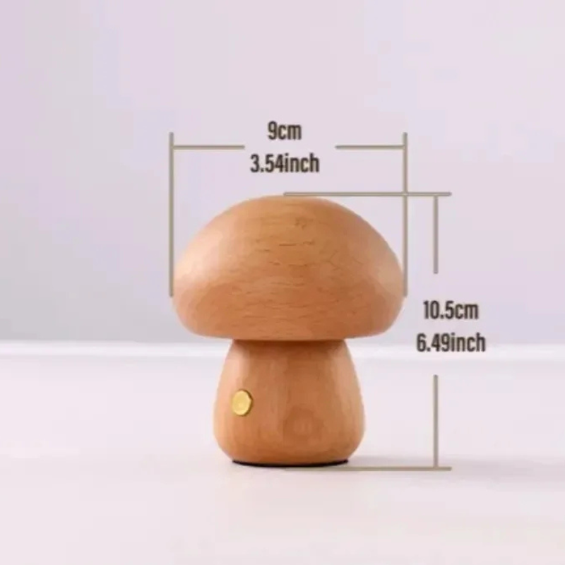 Mushroom Night Light Bedside Lamp | Style and Practicality Finally Together — The Modern Home Essential