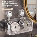Multipurpose Suction Cup Storage Rack | Compact, Stylish & Incredibly Useful — An Everyday Home Must-Have