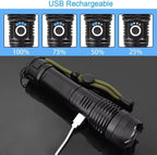 High Lumen Rechargeable Flashlight | From Park Walks to Wild Camping — Outdoor Equipment You Can Trust