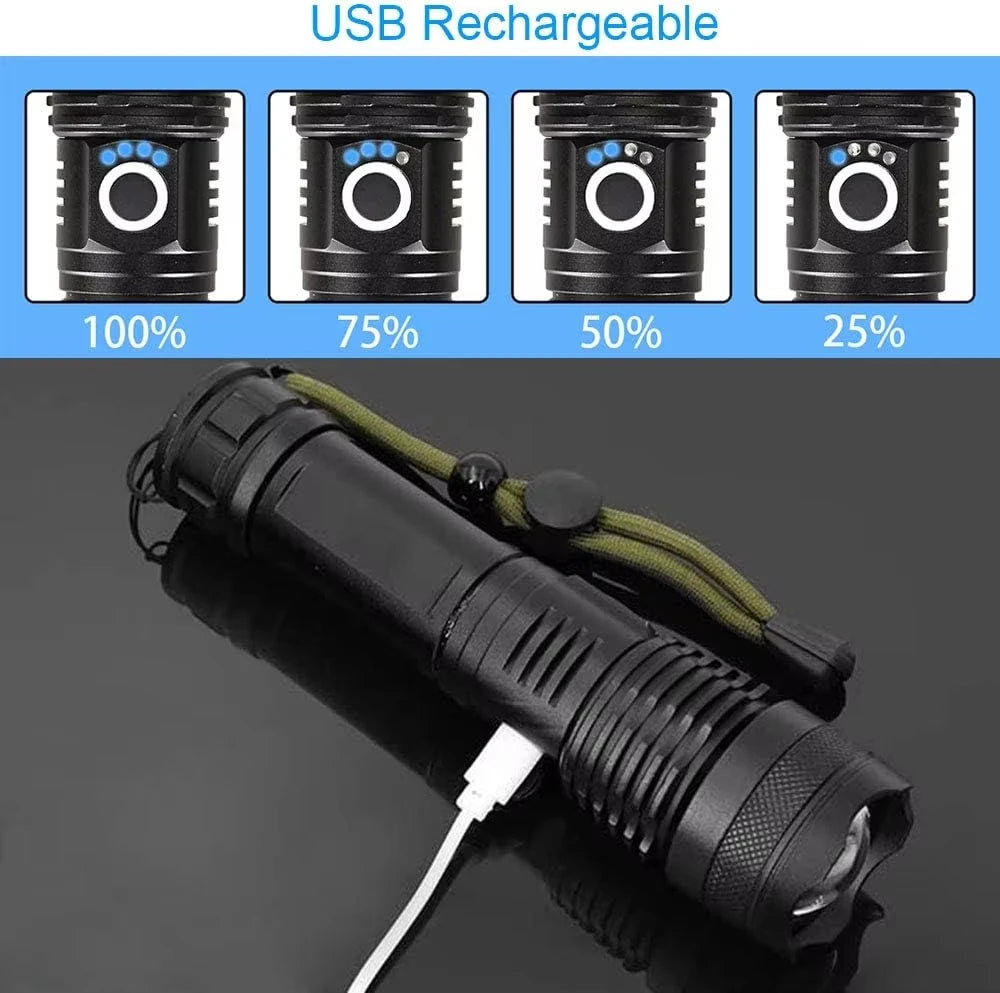 High Lumen Rechargeable Flashlight | From Park Walks to Wild Camping — Outdoor Equipment You Can Trust
