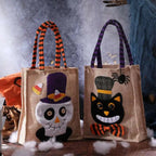Halloween Treat Bag with Pumpkin Cat Witch and Skull Design | Designed for Happy, Healthy, Well-Loved Pets of Every Breed