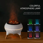 Dynamic Jellyfish Flame Aroma Diffuser | Ultrasonic Essential Oil Diffuser with LED Flame Effect