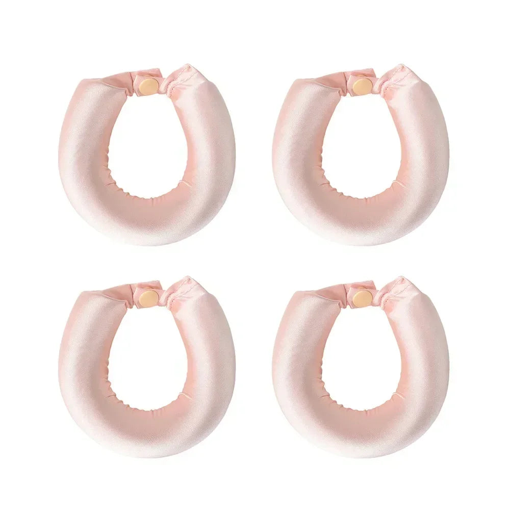 Satin Headband Heatless Hair Curler | Overnight Wave & Curl Styling Without Heat Damage