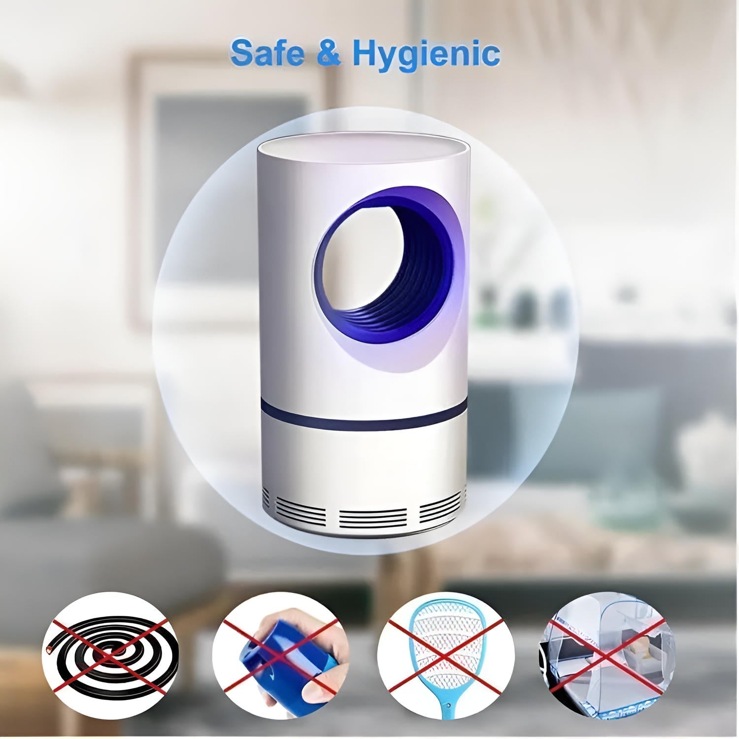 UV Light Insect Trap — Indoor/Outdoor Mosquito Fly Killer | Smart, Reliable Technology for Easier, More Connected Everyday Living
