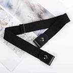 Adjustable Elastic Invisible No-Buckle Belt | Seamless Stretch Belt for Men — No Holes, No Bulge