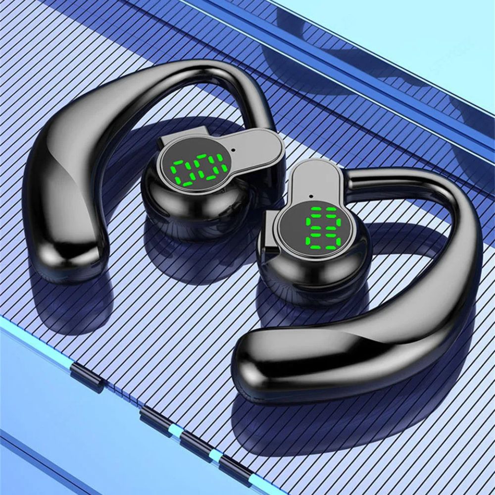 Wireless Noise Canceling Bluetooth Ear Hook Headphones | Intelligent Design Meets Reliable, Long-Lasting Everyday Performance