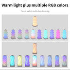 RGB LED Bedside Lamp with Touch Control | Quality Home Accessory Built to Look Great & Last for Years