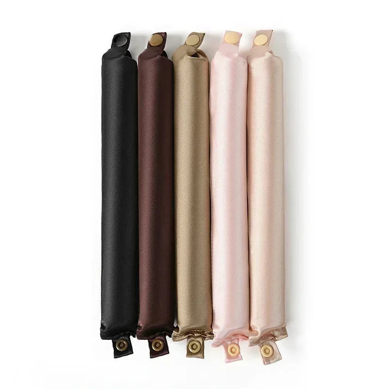 Satin Headband Heatless Hair Curler | Overnight Wave & Curl Styling Without Heat Damage