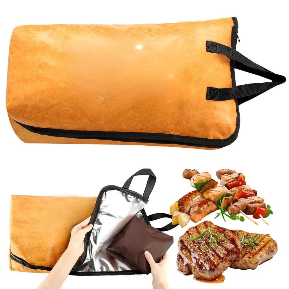 Insulated BBQ Meat Resting Blanket Bag with Handle | Practical, Beautiful & Built to Last — The Smart Choice for Any Home