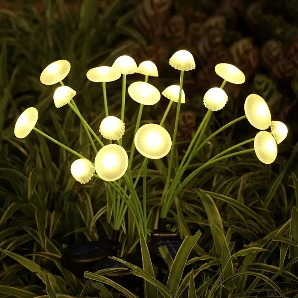 Solar Swaying Mushroom Garden Decor Lights | Premium Outdoor Essential for Garden Lovers — Built to Last Outdoors