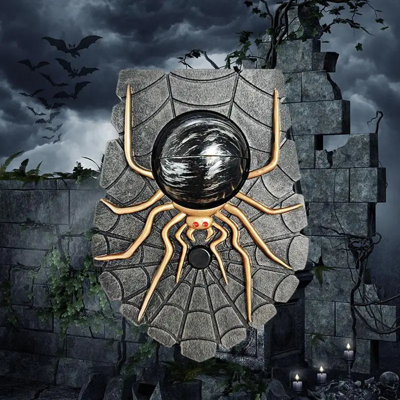 Creepy Spider Eyeball Doorbell Halloween Outdoor Ornament | Bring the Magic of the Season into Your Home with This Beautiful Piece