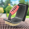 3 in 1 Grill Brush with Brass Bristles and Scraper | Hardy, Weather-Resistant & Beautifully Designed for Your Outdoor Space