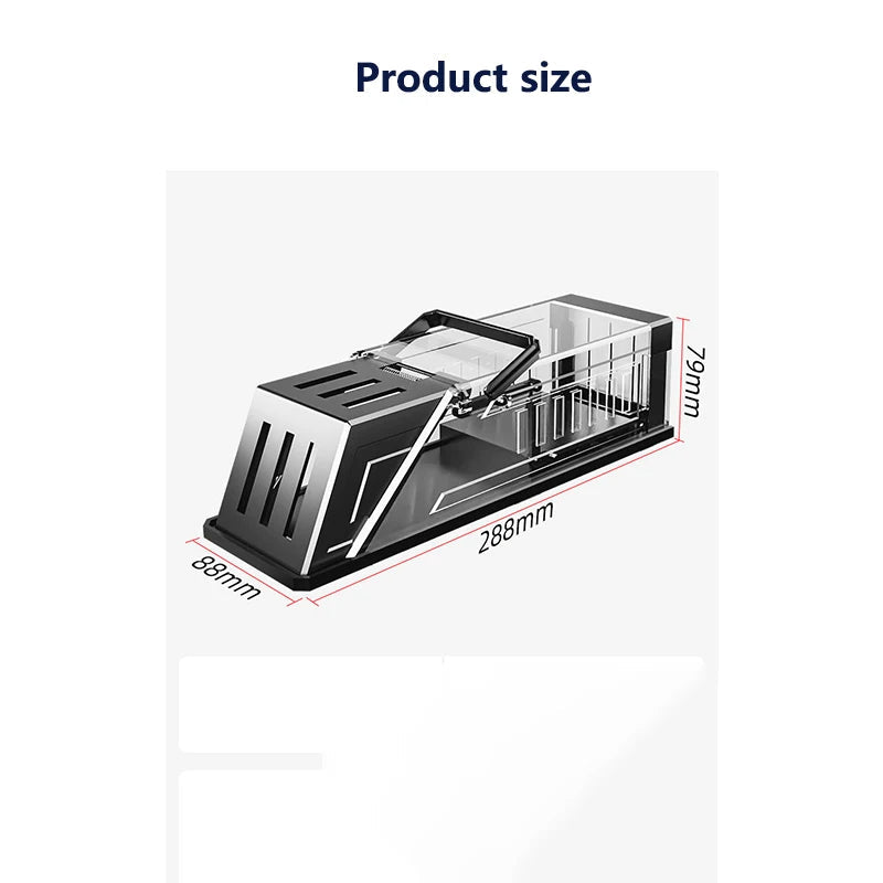 Automatic Mouse Trap Cage with Sensitive Trigger | Stylish Home Essential That Transforms & Elevates Your Living Space