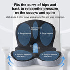 Memory Foam Lumbar Pillow Seat Cushion | Support Your Body, Reclaim Your Comfort & Move More Freely Every Day