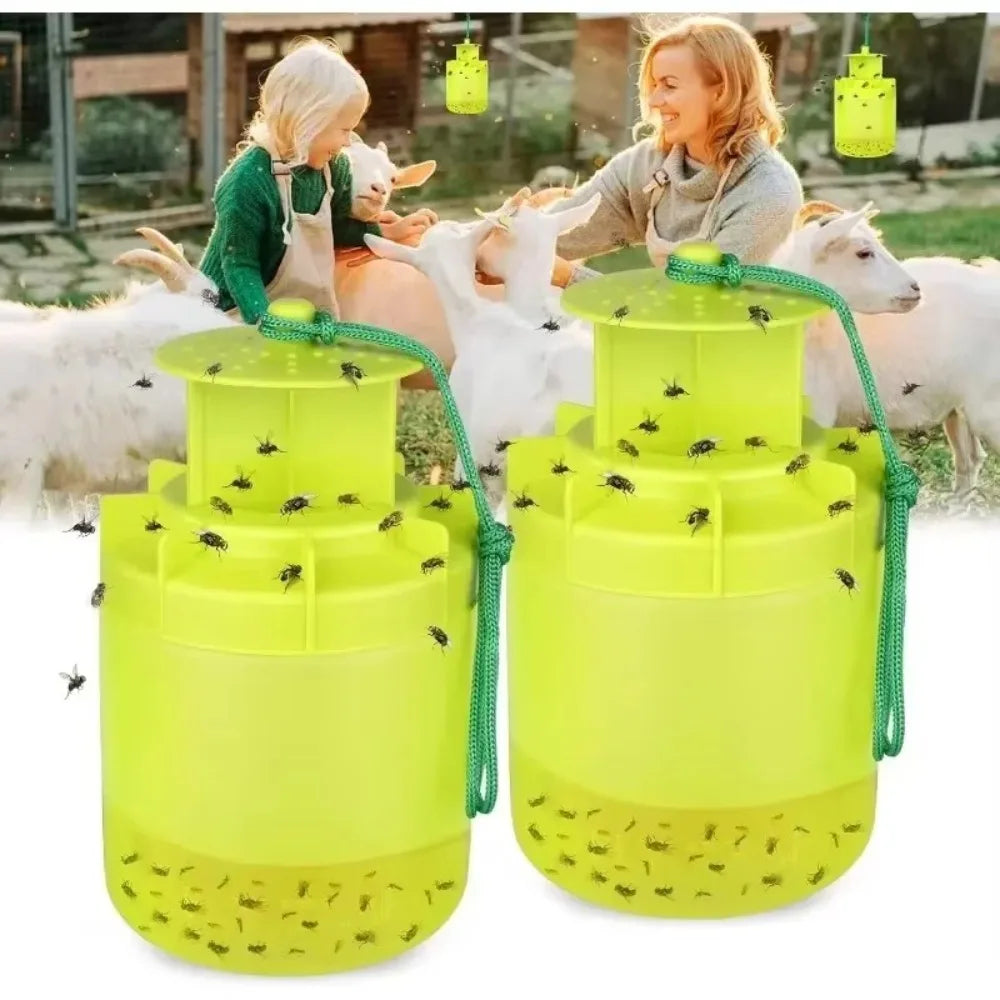 Heavy-Duty Reusable Outdoor Fly Trap | Built for British Weather — Durable, Attractive Outdoor Design