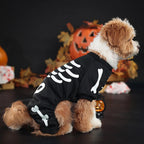 Skeleton Jumpsuit Dog Halloween Costume | Vet-Approved Pet Essential for Comfort, Safety & Wellbeing