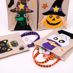 Halloween Treat Bag with Pumpkin Cat Witch and Skull Design | Designed for Happy, Healthy, Well-Loved Pets of Every Breed