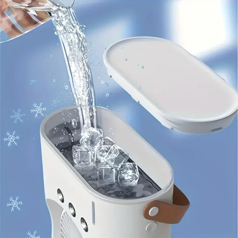 Double Head Portable Air Conditioner Fan | Deep-Conditioning Haircare for Soft, Healthy, Beautifully Glossy Hair