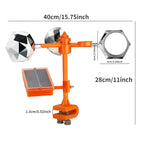 360 Degree Reflective Solar Powered Bird Repeller | Easy-Care Garden Essential That Transforms Any Outdoor Space