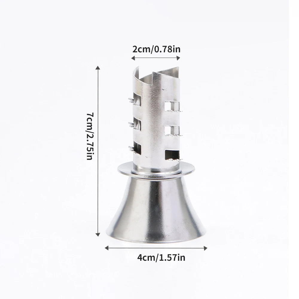 Stainless Steel Manual Lemon Juicer | Heavy-Duty Lever Press Citrus Squeezer — No Seeds, No Mess