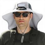 Solar Fan Hat with Wide Brim UV Protection | Premium Outdoor Essential for Garden Lovers — Built to Last Outdoors