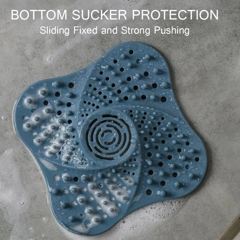 Spiral Shower Drain Hair Catcher | Anti-Clog Drain Protector for Bathrooms & Shower Trays