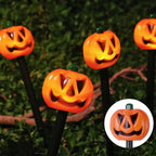 Lighted Halloween Pumpkin and Ghost Solar Decor Set | Bring the Magic of the Season into Your Home with This Beautiful Piece