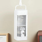 Mini Portable Air Conditioner Desk Fan with Spray Cooling | Salon-Quality Haircare for Stronger, Shinier, Healthier Hair