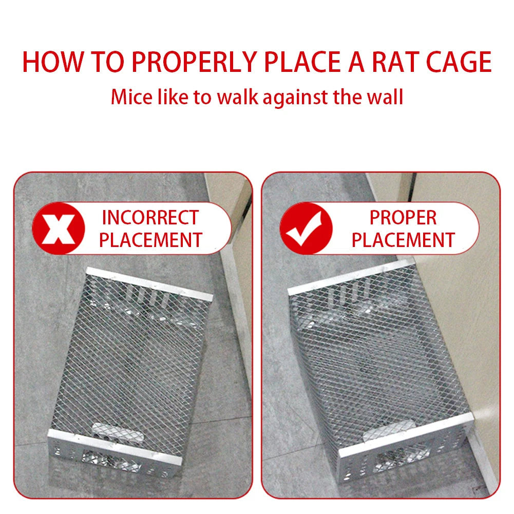 Sliding Door Design Reusable Mouse Trap Cage | Practical, Beautiful & Built to Last — The Smart Choice for Any Home