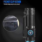 Compact Rechargeable Flashlight LED Torch | Engineered for the Great Outdoors — Lightweight, Tough & Dependable