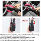 Universal Car Steering Wheel Lock with Seat Belt Security | Elevate Every Outfit with This Must-Have Fashion & Lifestyle Accessory